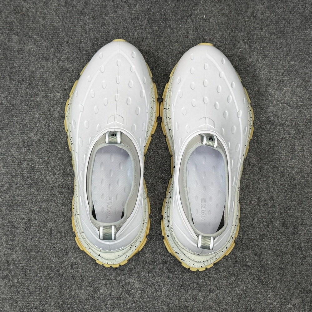 Kane Revive AC Shoes Men's 13 White Grey‎ Athletic Running Run Recovery Slip On - Picture 9 of 13